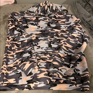 nasty gal camo hoodie